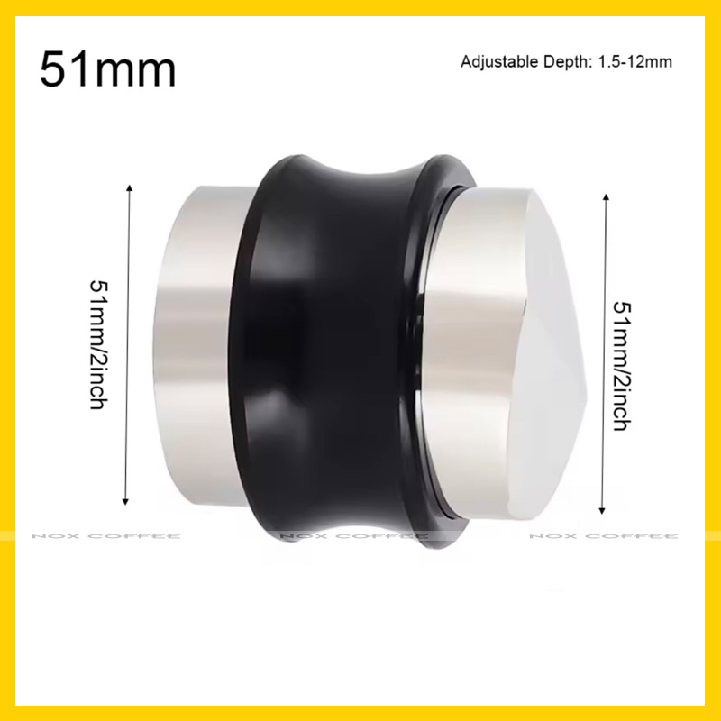 Phân bổ và Nén cà phê size 51mm | Tamper OCD 2 in 1