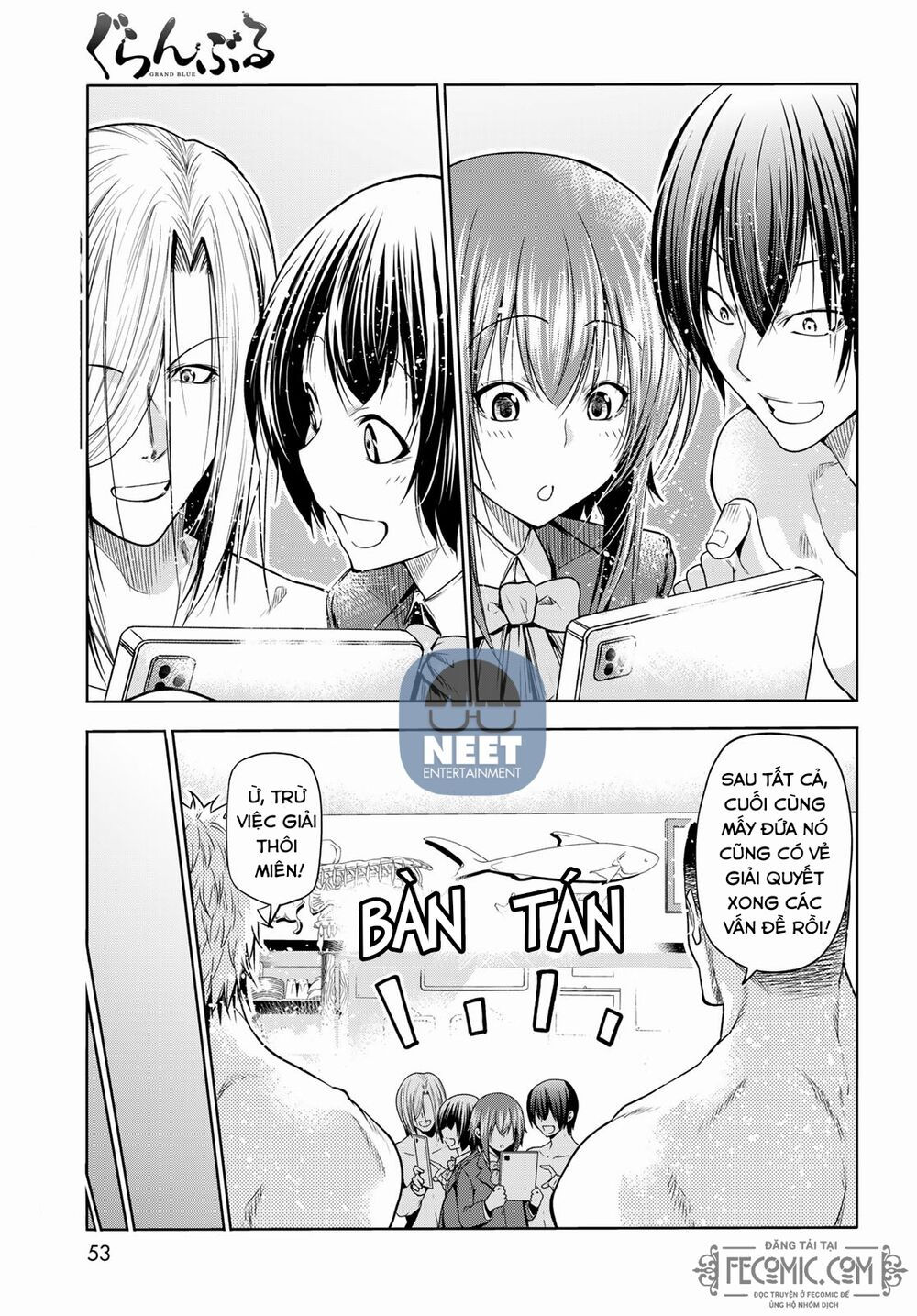 cô gái thích lặn - grand blue chapter 75 19