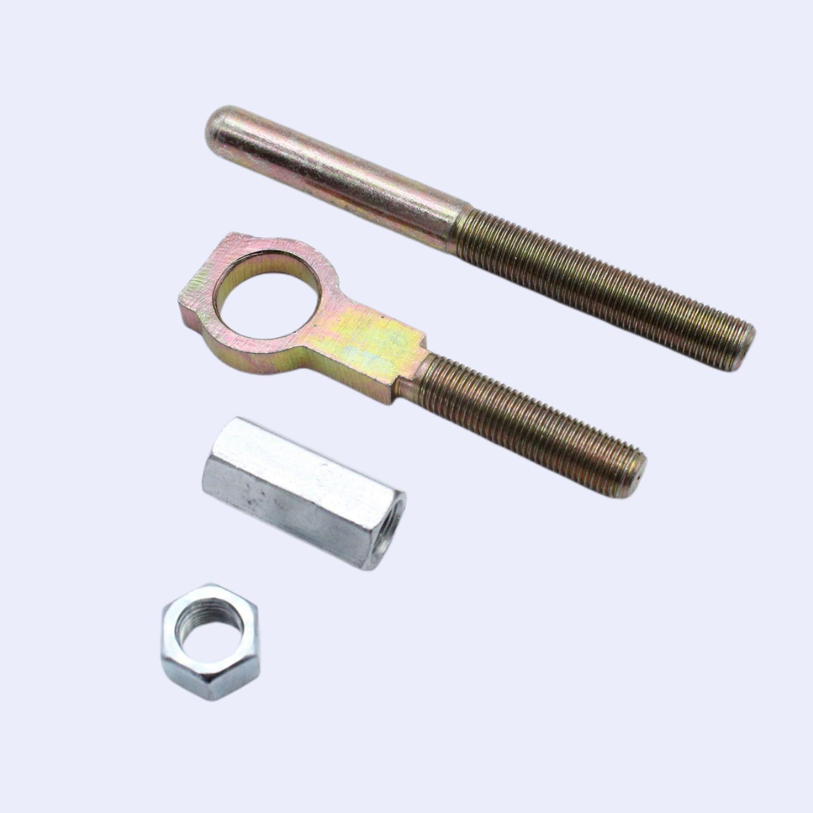 Universal Manual Master Cylinder Push Rod Kit 5/8 Eyelet Adjustable for Ford Direct Replaces Spare Parts Accessories Easy to Install