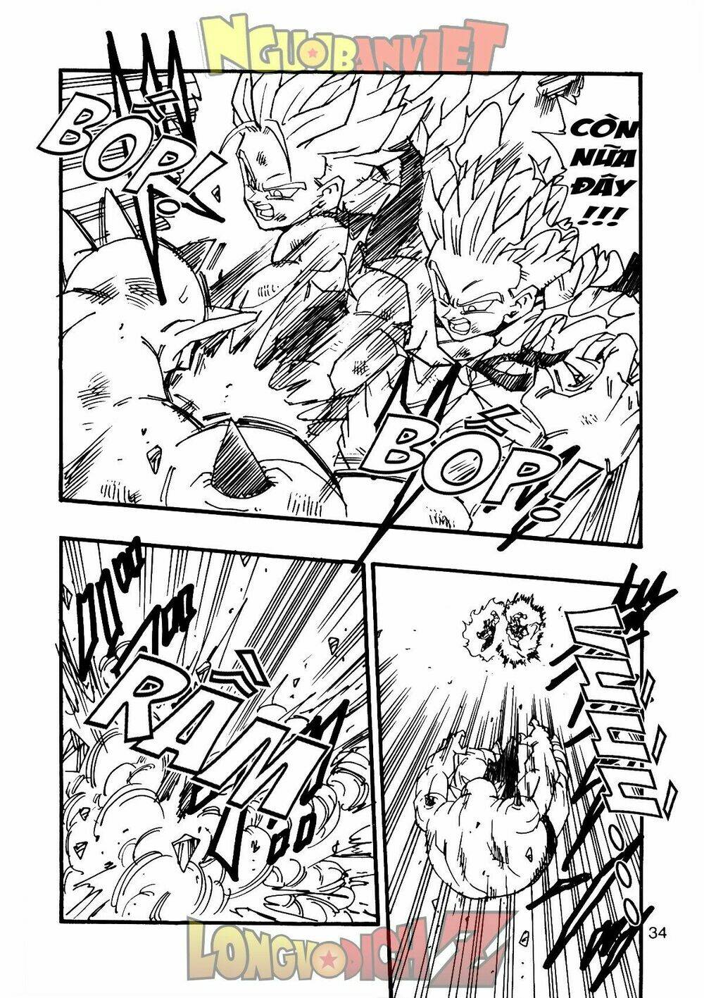 thế giới ngọc rồng - con trai frieza: ize chapter 9 35