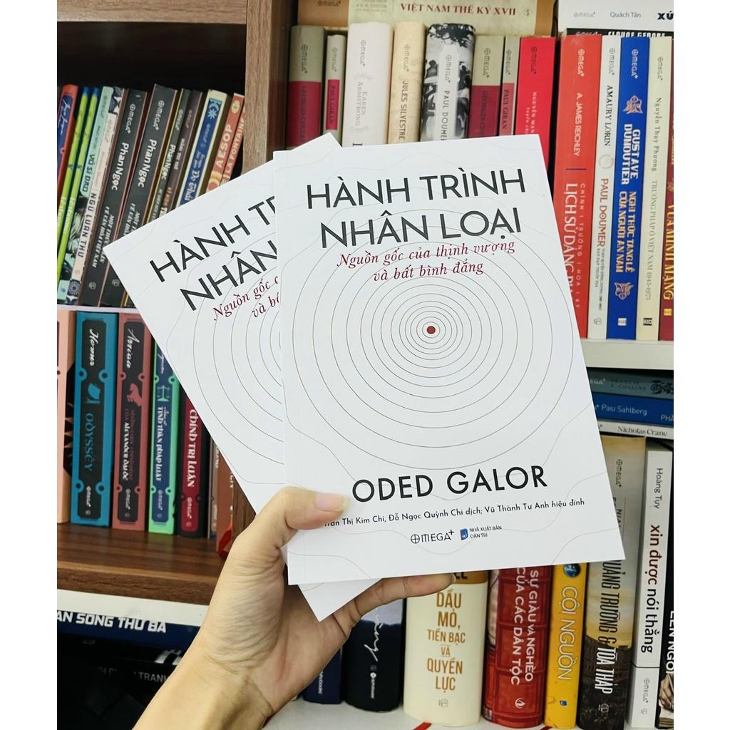 Sách Hành Trình Nhân Loại: Nguồn Gốc Của Thịnh Vượng Và Bất Bình Đẳng - Alphabooks - BẢN QUYỀN - Bìa cứng