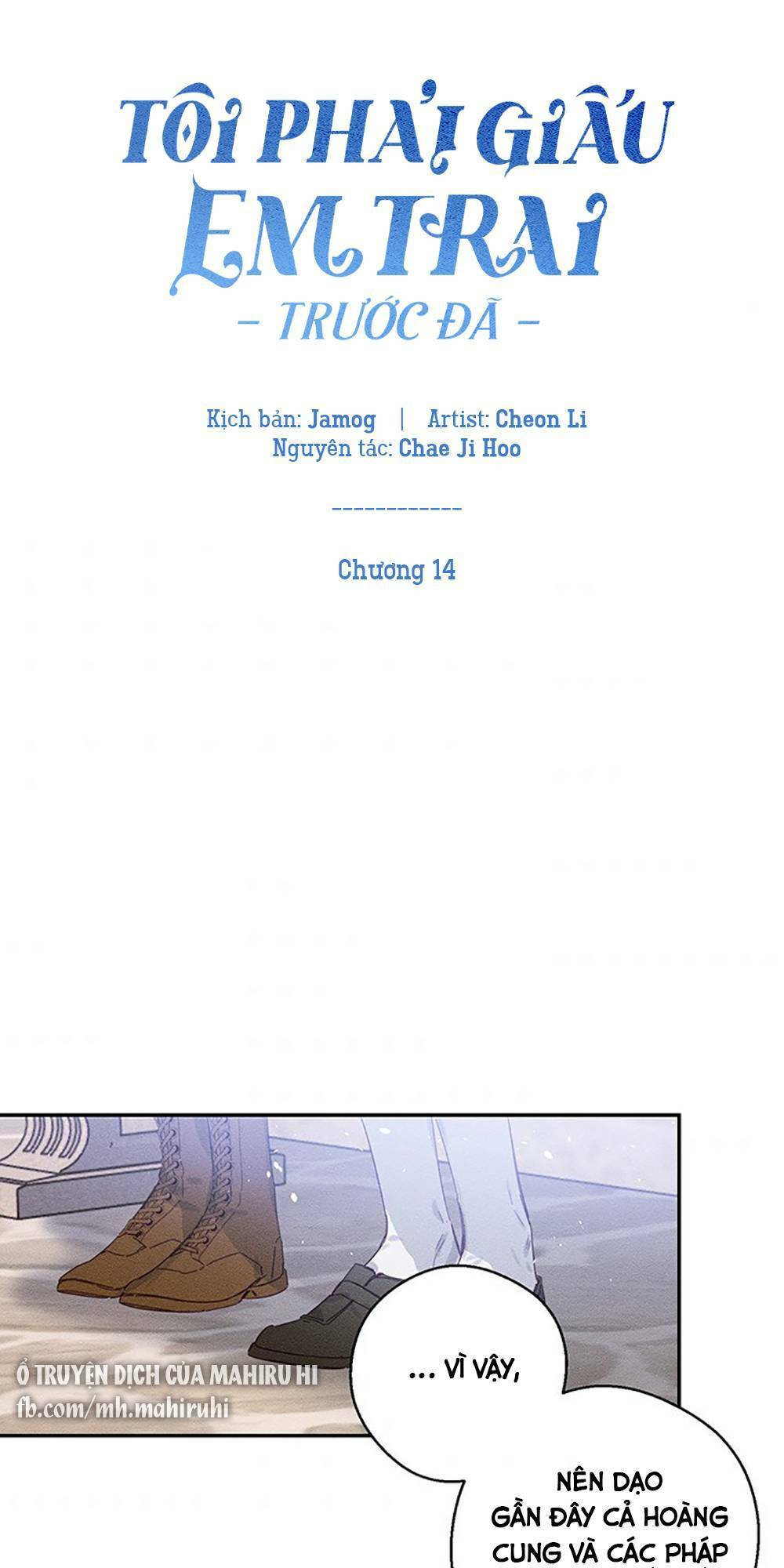 Tôi Phải Giấu Em Trai Trước Đã Chapter 14 - Trang 6