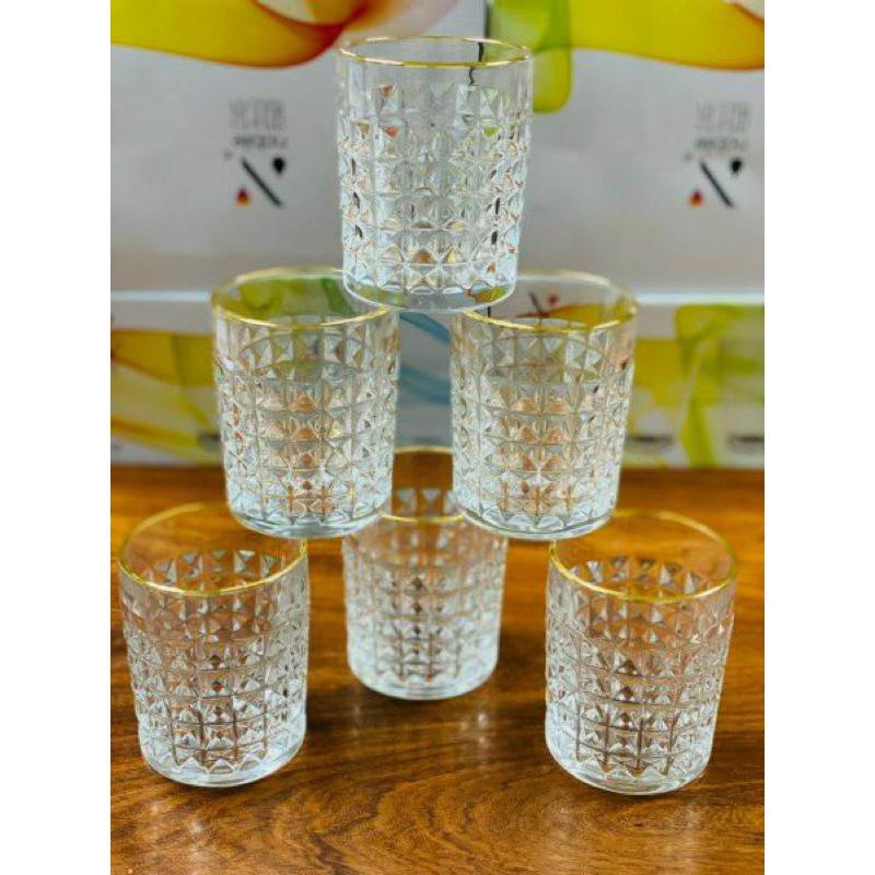 Set 6 ly thủy tinh cao cấp 330ml. Hàng nhập khẩu.