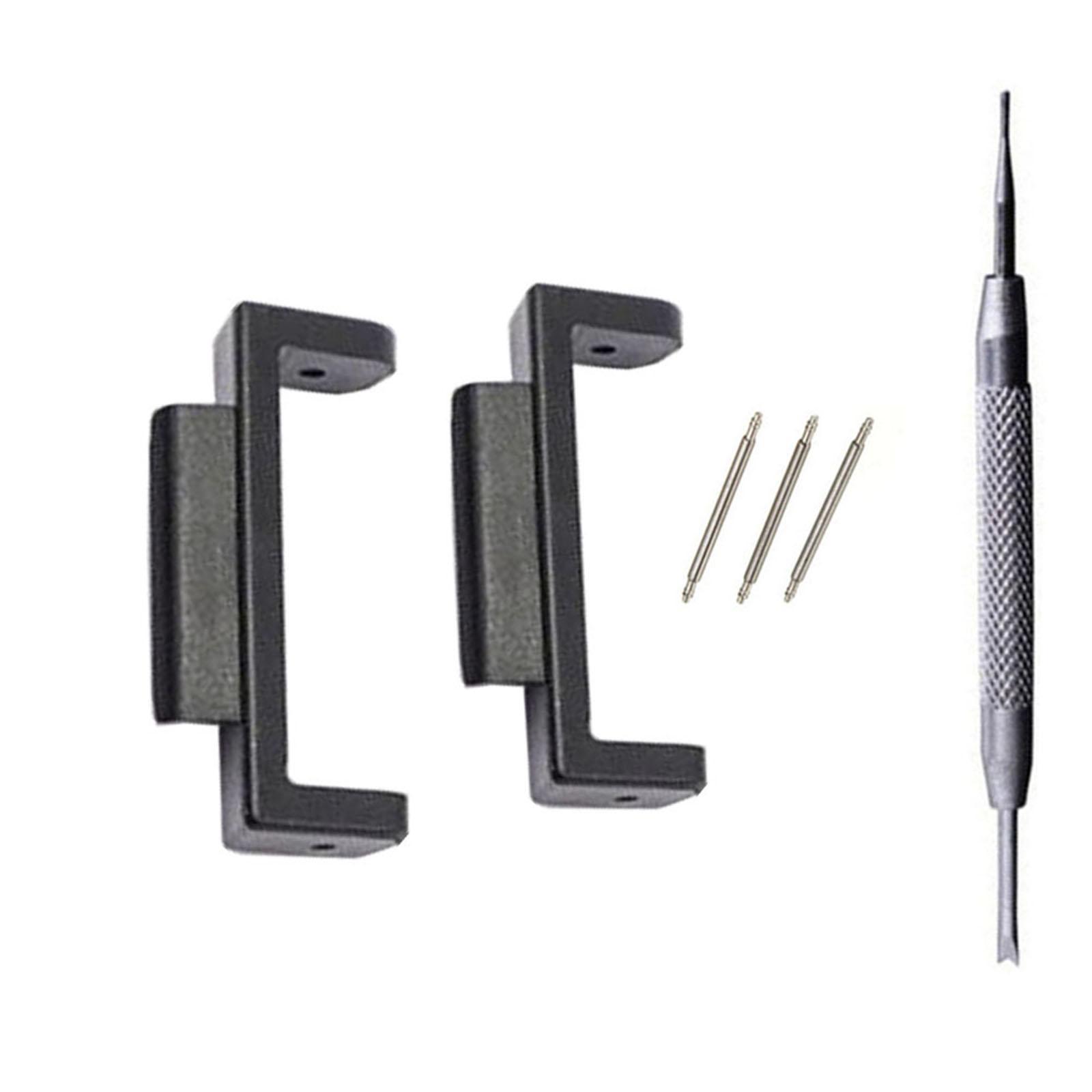 22mm Watch Strap Adapters  for  110 150 300 400 9052 8900 Black