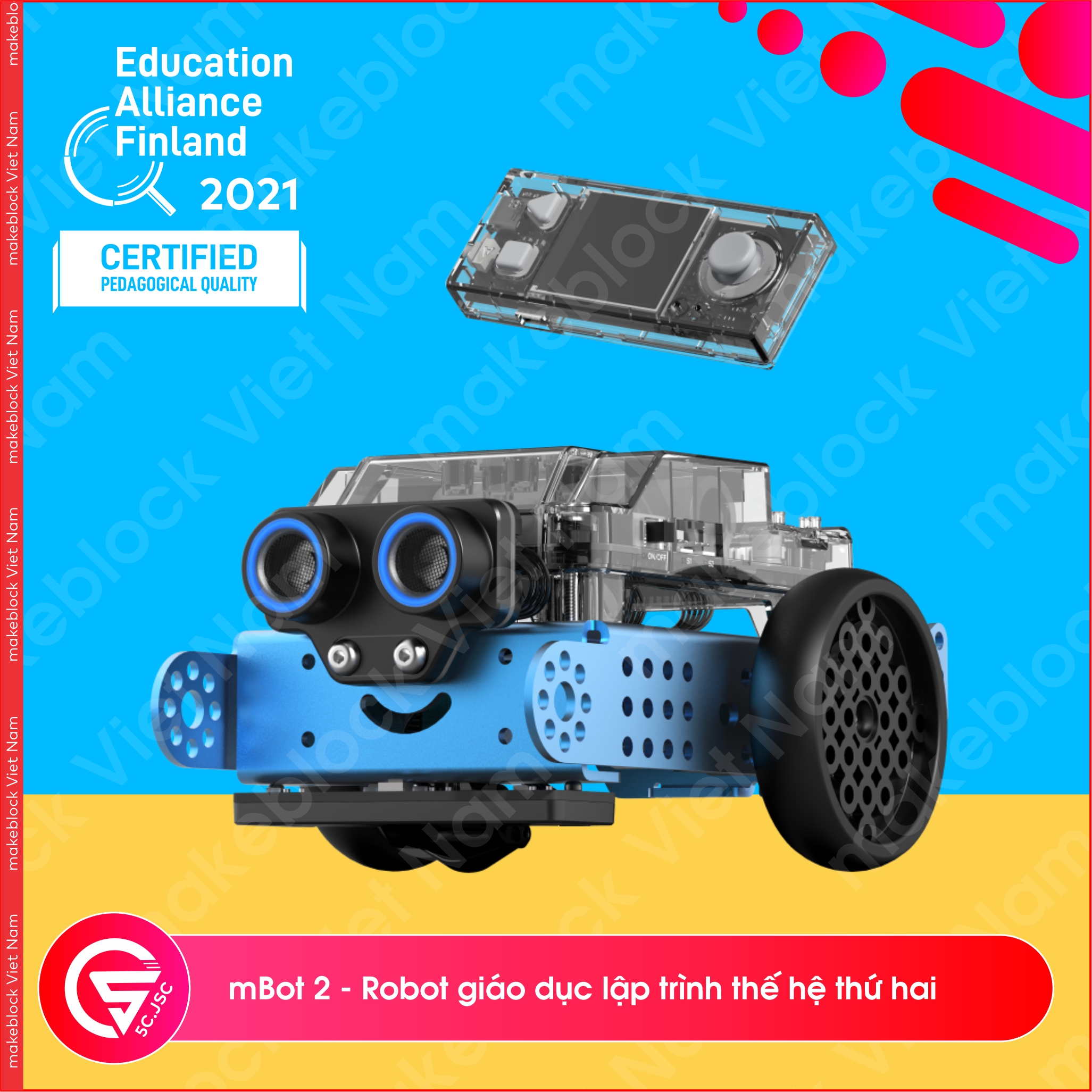 Robot Makeblock mBot 2 Neo - Robot giáo dục lập trình khối lệnh