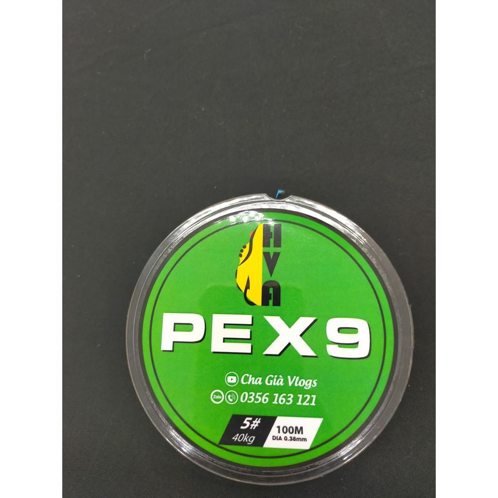 Dây Câu Cá - Dây Dù Câu Lure - PE HVA X9 chuyên lóc ,vược,chẽm