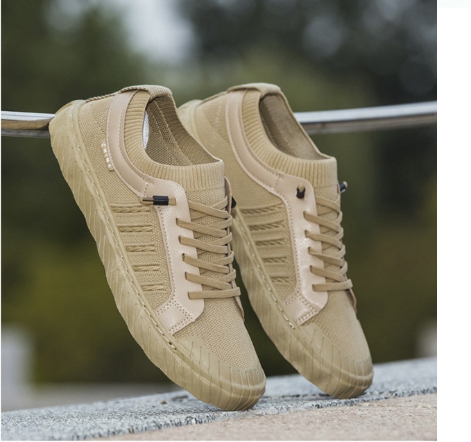 Giày Thể Thao Nam-Giày Sneaker S011M - Chất Liệu Vải Cao Cấp Thoáng Khí Nhẹ Bền Êm Chân