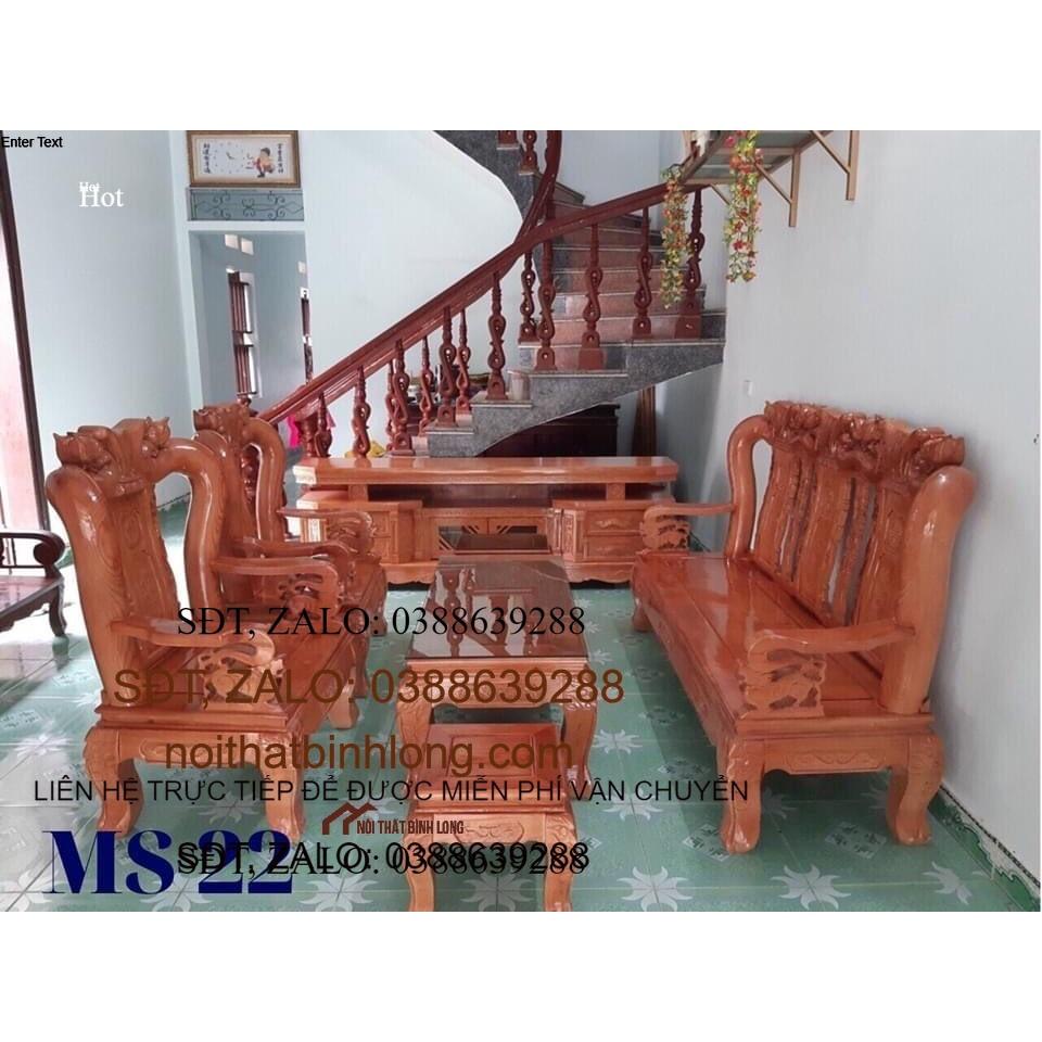 Bàn ghế minh quốc đào và kệ ti vi gỗ sồi