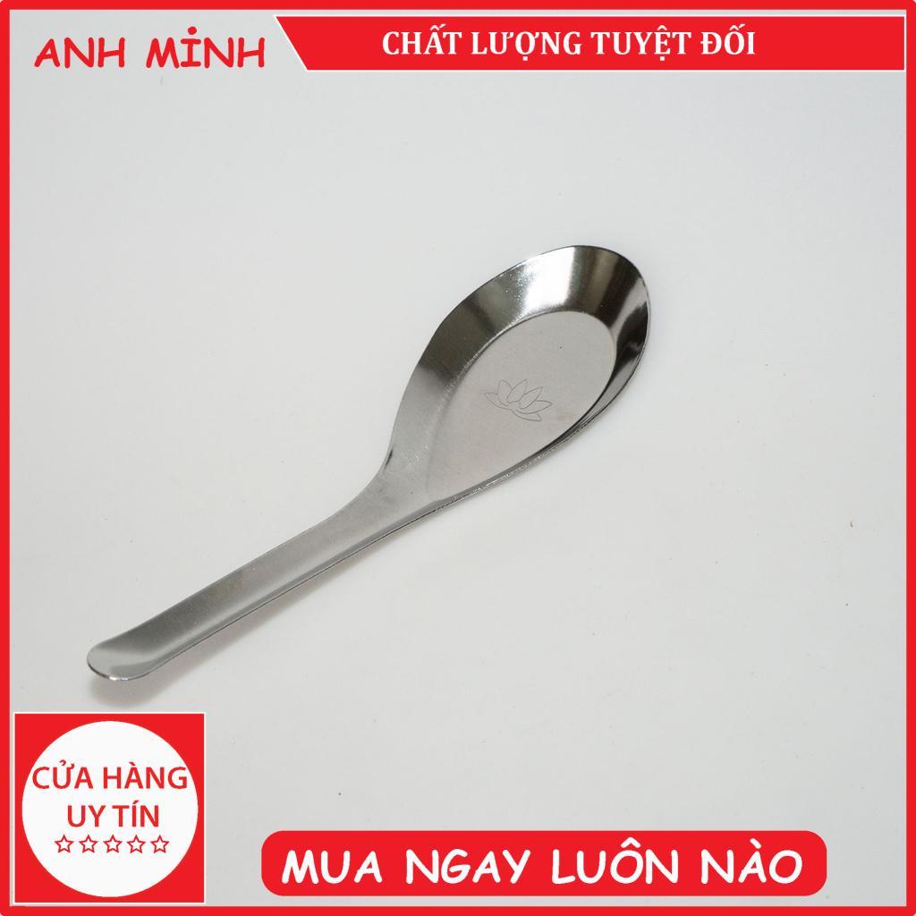 Muỗng ăn cơm inox, muỗng canh, soup, cafe inox cao cấp - Dụng cụ gia đình AnhMinh