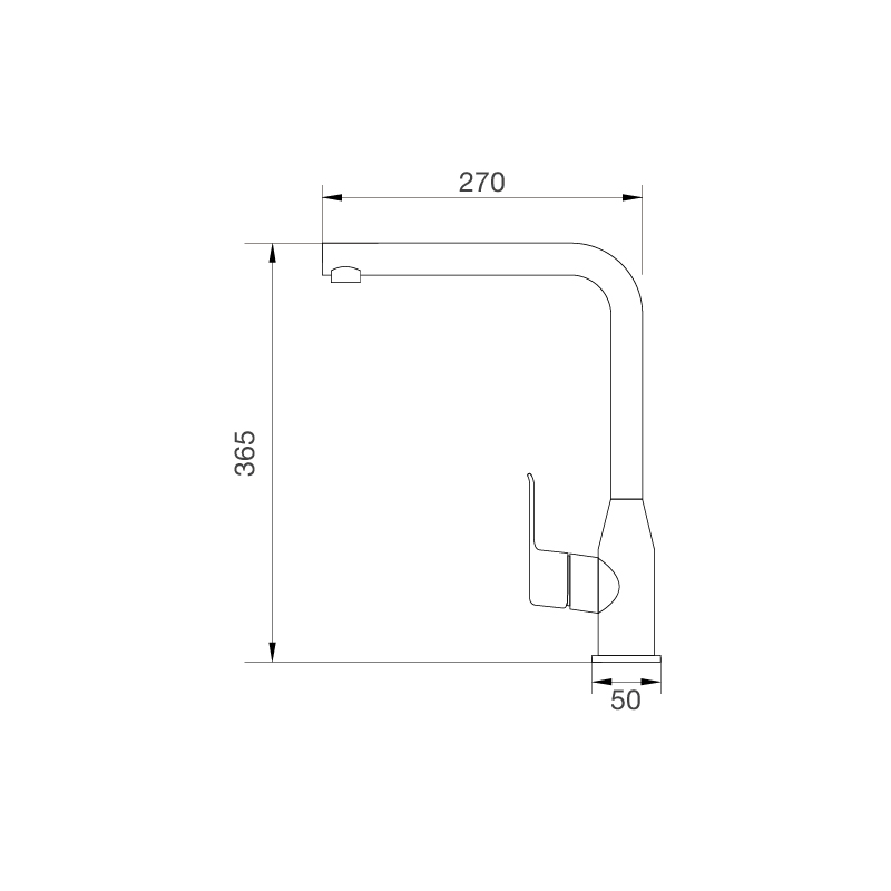 Vòi rửa chén Malloca K520S - Hàng Chính Hãng