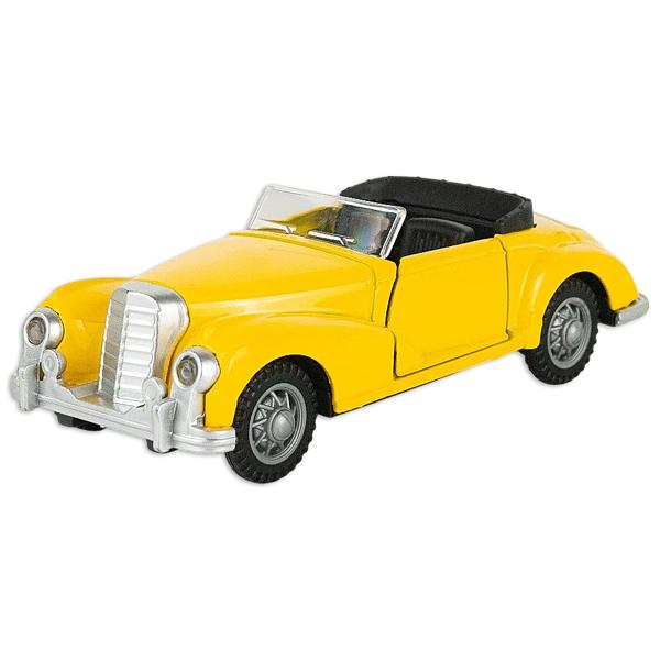 Đồ Chơi Mô Hình Xe MB Cổ Điển Chạy Trớn - Toys&amp;Joys 13223 - Màu Vàng