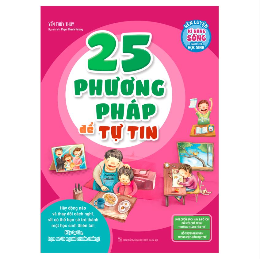 Sách - Bộ 3 cuốn Rèn luyện kỹ năng sống dành cho học sinh: 25 thói quen thành công + 25 phương pháp tự tin + 25 tuyệt chiêu thay đổi