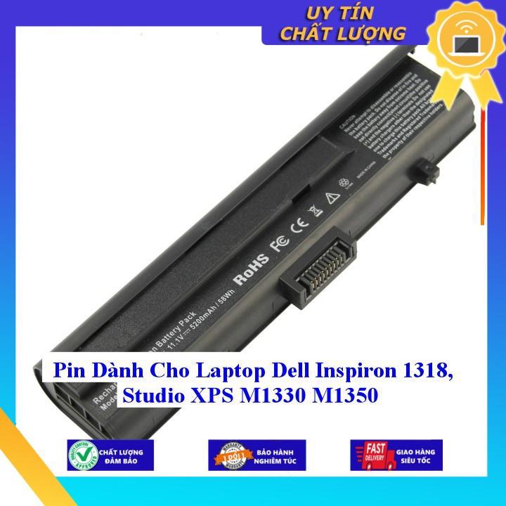 Pin dùng cho Laptop Dell Inspiron 1318 Studio XPS M1330 M1350 - Hàng Nhập Khẩu  MIBAT239