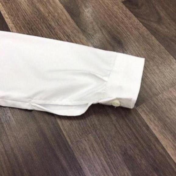 Áo Sơ Mi Trắng ️Áo Sơ Mi Trắng Dài Tay, Áo Sơ Mi Nữ, Sơ Mi Nữ Cao Cấp - Elisa Shop