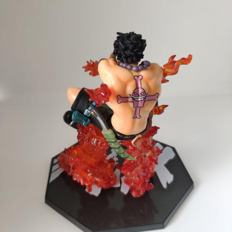 Mô hình cao cấp Ace Hỏa quyền battle ver chữ thập fig one piece anh trai luffy