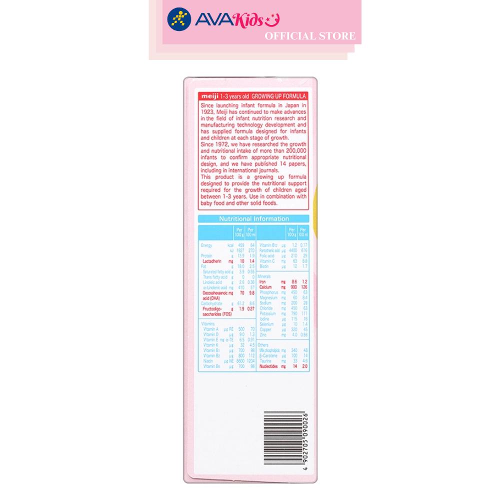 Sữa bột dạng thanh Meiji Growing Up Formula Ezcube 560g (1 - 3 tuổi)