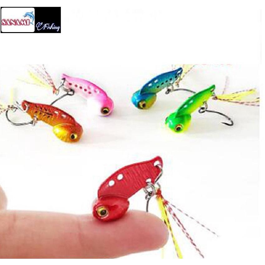 Mồi Câu Lure Siêu Nhạy Chuyên Câu Cá Suối Thích Hợp Với Cần Câu UL Cá Sắt 3g 6g - Sanami Fishing
