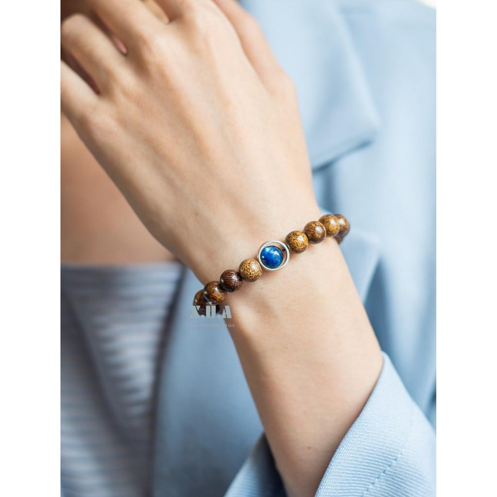 Vòng Tay Trầm Hương Đính Charm XUA109 Tuyệt Đẹp || Thu Nạp Năng Lượng Tích Cực