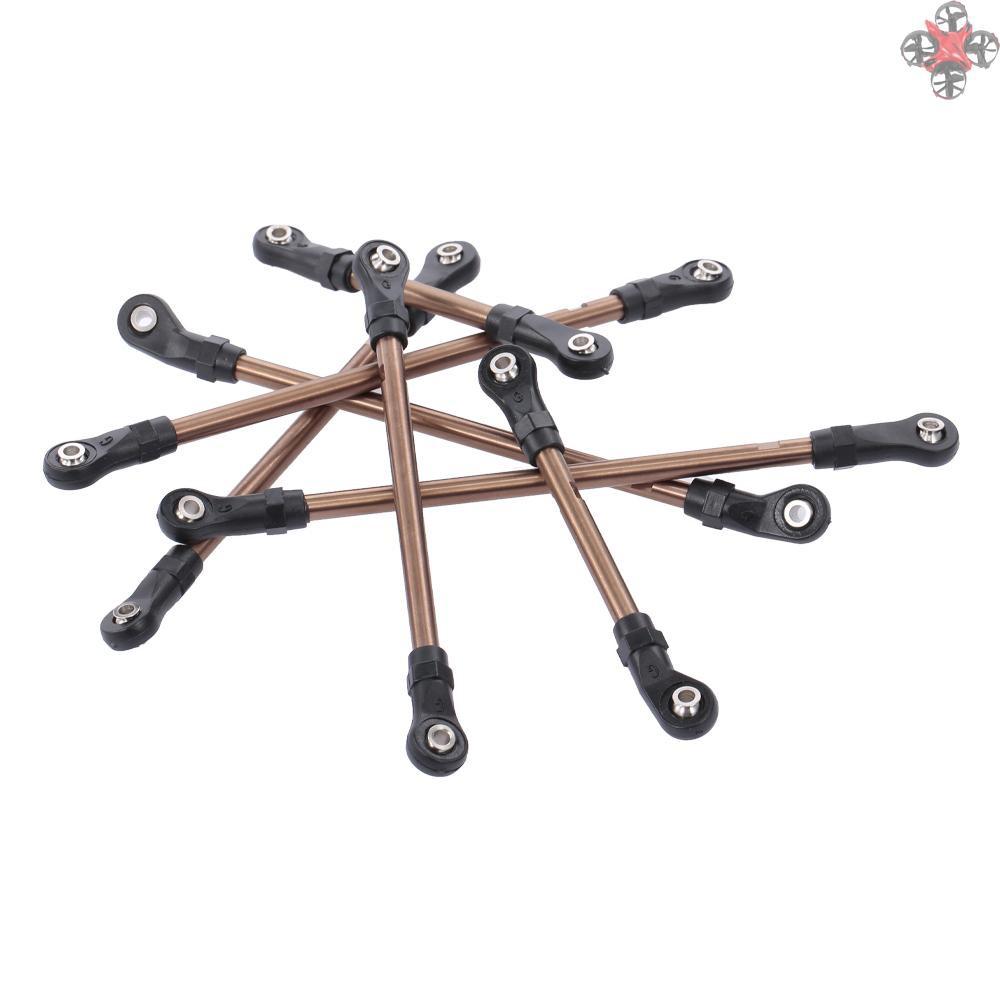 Set 10 Trục Bánh Xe Bằng Thép Không Gỉ Cho Xe Điều Khiển Từ Xa Traxxas Trx-4 324mm Tỉ Lệ 1:10
