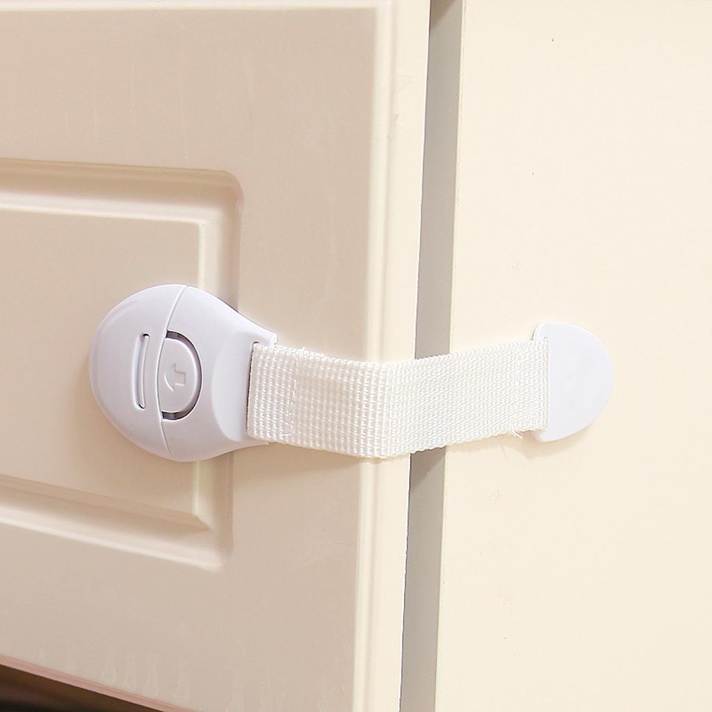 Piece of 20 Baby Drawer Cupboard Cabinet Door Drawers Lengthened Safety Lock Latch