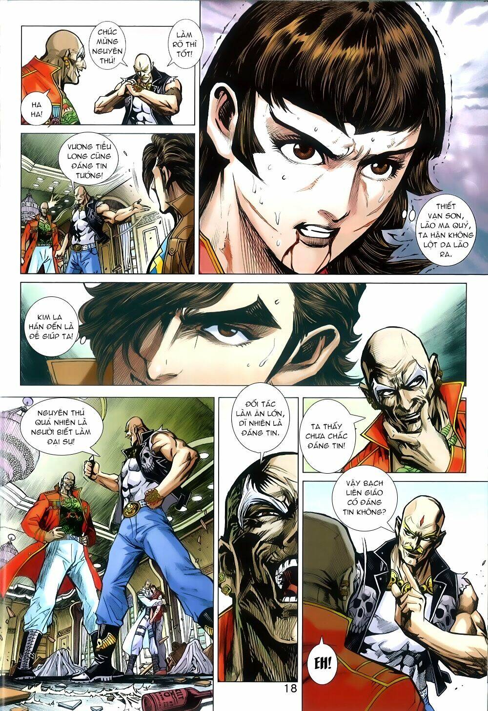 tân tác long hổ môn chapter 816 18