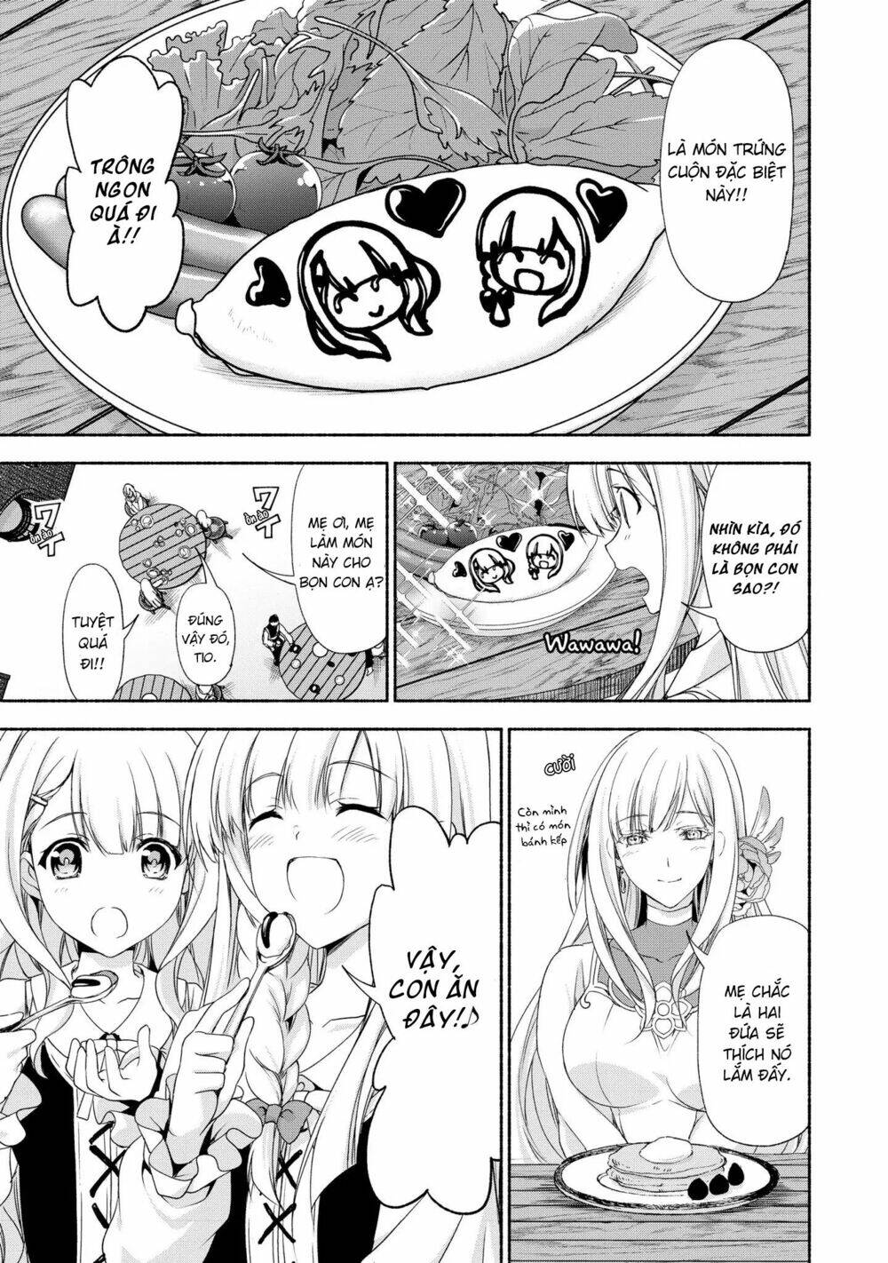 even though i’m a former noble and a single mother, my daughters are too cute and working as an adve chapter 1 14