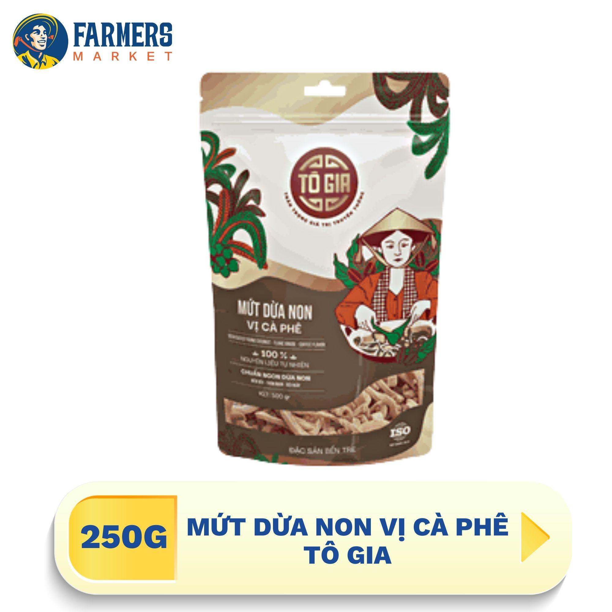 Mứt dừa non vị cà phê Tô Gia 250G