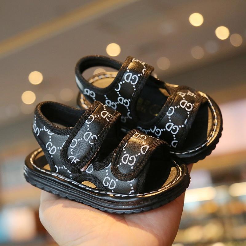 Sandal tập đi cho bé trai phong cách thể thao năng động có còi kêu