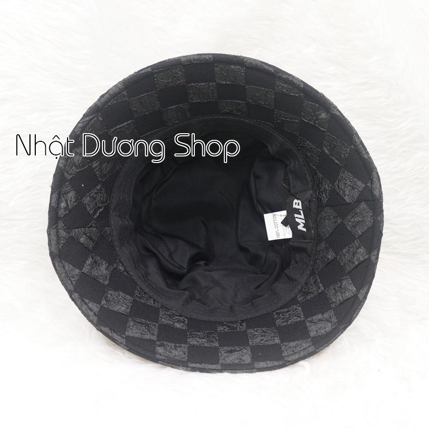 Nón Bucket, Mũ tai bèo vành cụp thêu chữ B vành rộng 6 cm vải cotton cao cấp phù hợp cho cả nam và nữ