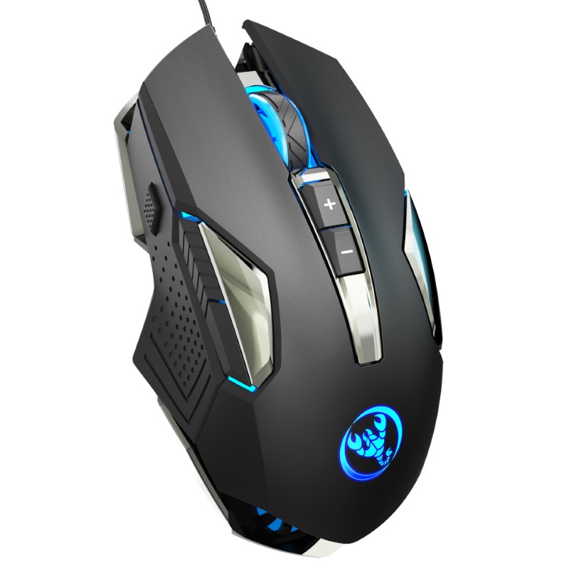 Chuột LED RGB 8000DPI Gaming Mouse HXSJ X200 - hàng nhập khẩu