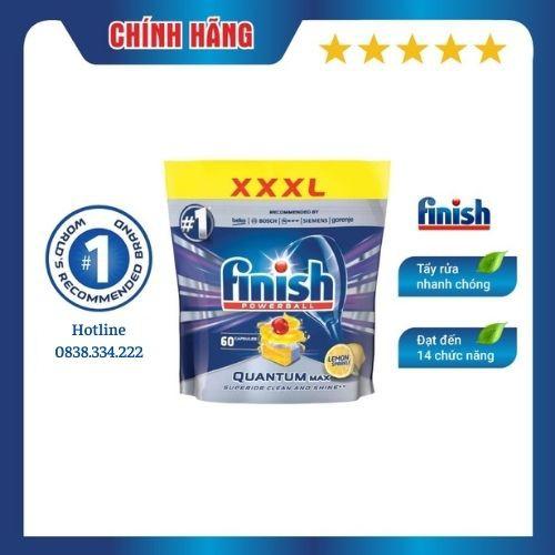 Viên rửa bát Finish Quantum max - quantum ultimate - loại cao cấp nhất