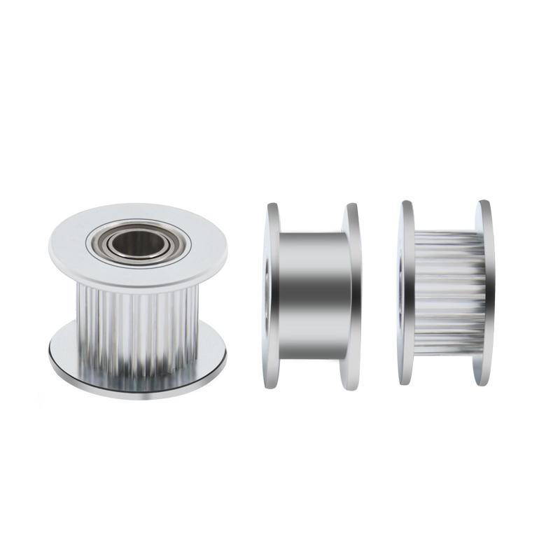 10pcs GT2 idler ròng rọc 20 răng 16 t BORE 3 mm 5 mm với vòng bi Các bộ phận máy in 3D cho phần dây đai thời gian 2GT