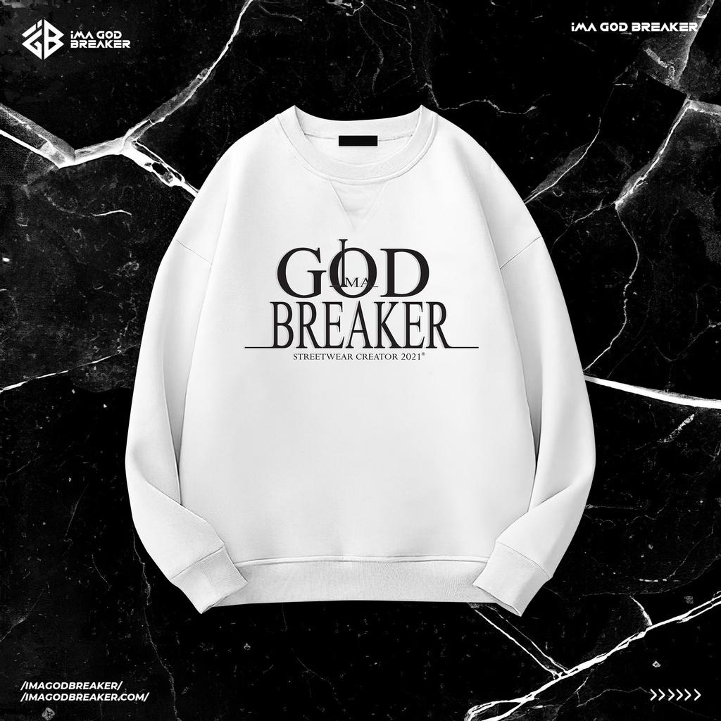 Áo Sweater Basic Màu Xanh Dương iMA God Breaker (iGB Blue Basic Sweater)