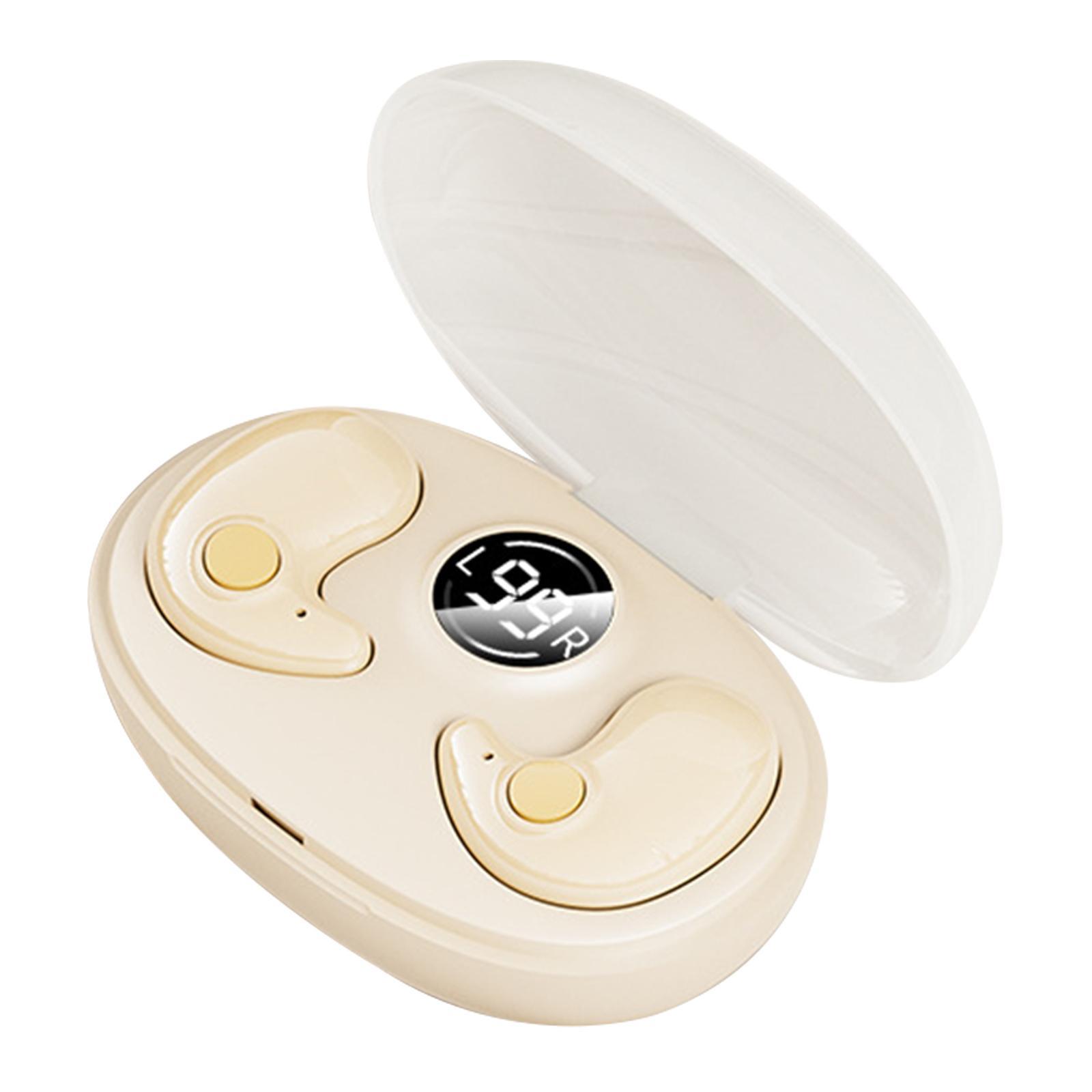 Bluetooth  Earpiece Stereo Noise Cancelling Mini Noise Blocking Earbuds Gaming Earphones for Sleeping Computer Music Working