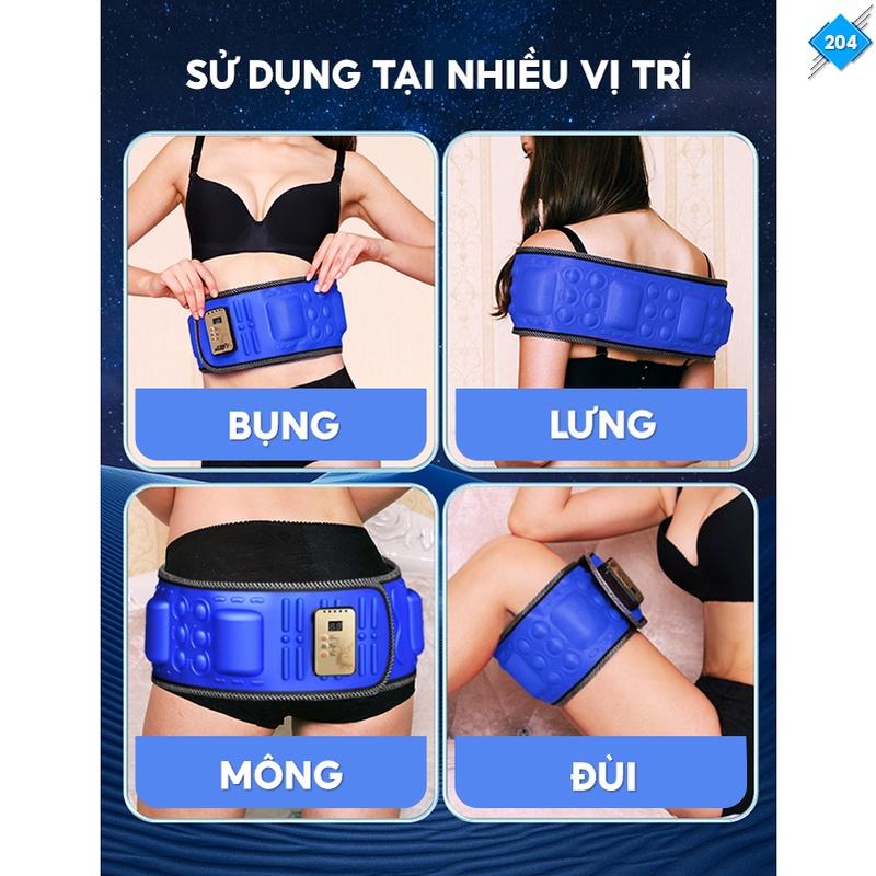 Đai Massage Rung Nhiều Chức Năng Chế Độ Rung Phù Hợp Sử Dụng Mọi Lứa Tuổi 203 204