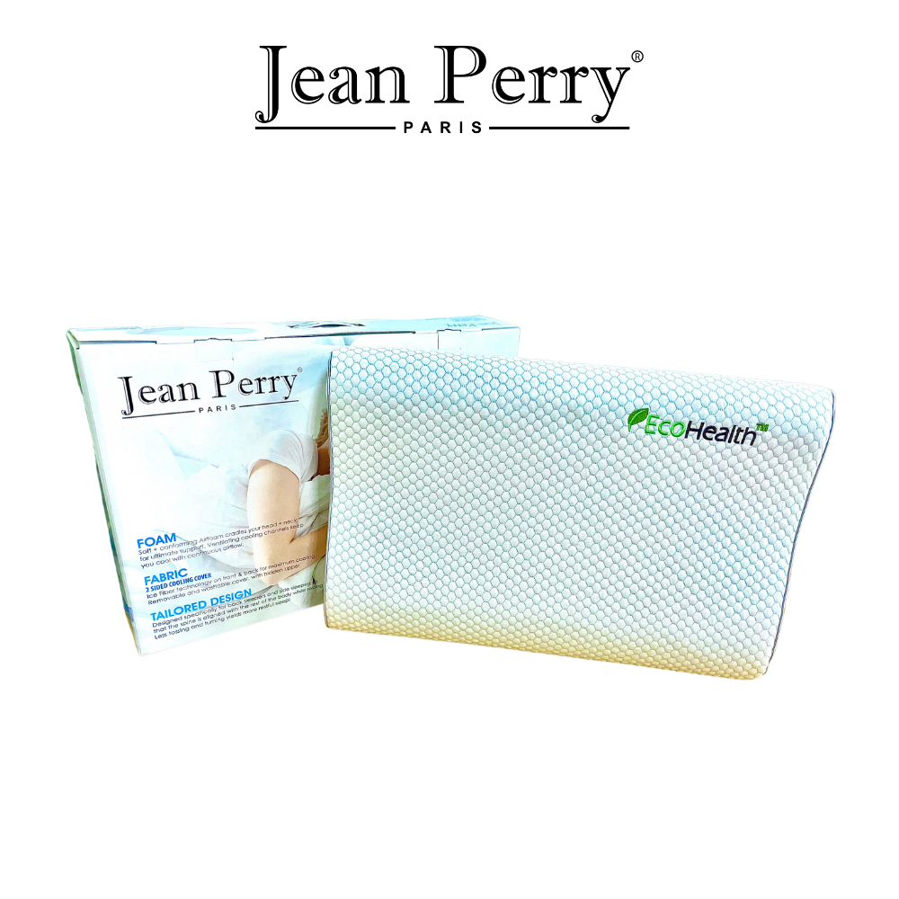 Gối nằm cao su non Jean Perry Memory Foam Air Fushion Contour