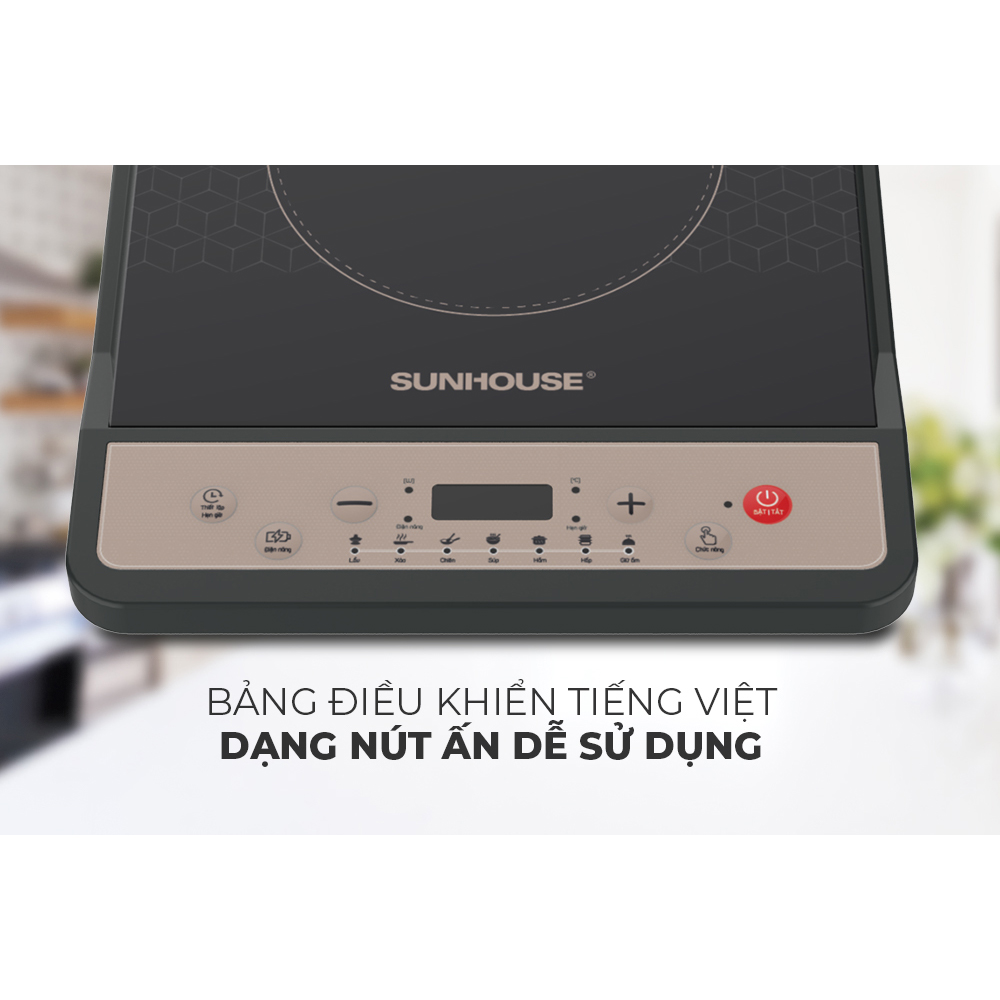 Bếp từ đơn Sunhouse SHD6160 - Hàng chính hãng