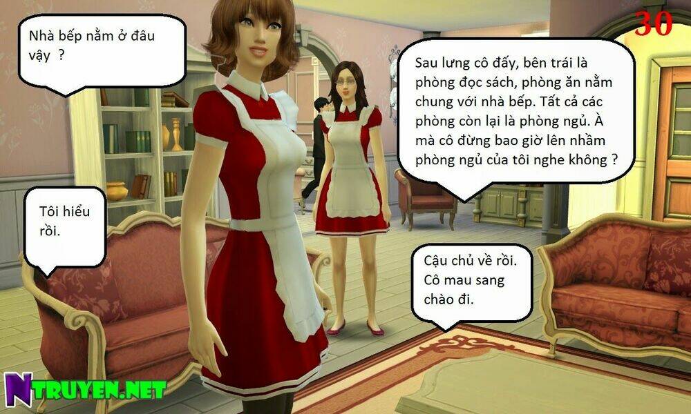 mysterious girl - truyện sims chapter 2 28