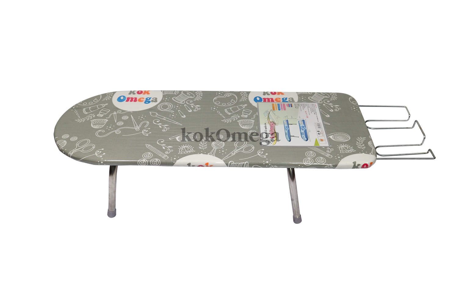 Bàn Để Ủi Cầu Là Quần Áo Ngồi Kokomega BU02 - Tiện Lợi - Thông Minh - Gấp Gọn - Có Giá Đỡ