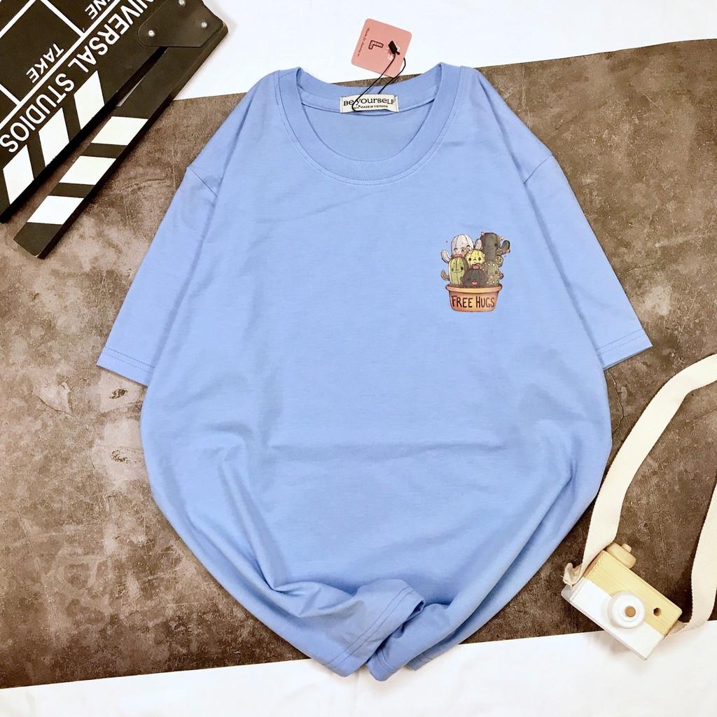 - Áo thun tay ngắn Be Yourself unisex size M L - XƯƠNG RỒNG