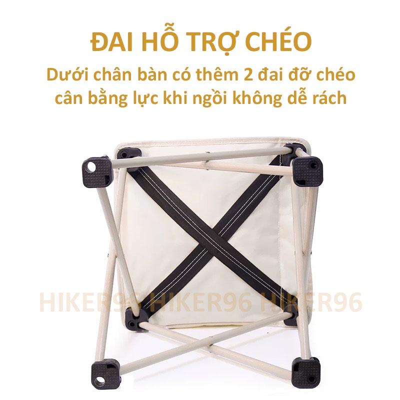 Ghế camping, ghế dã ngoại, câu cá gấp gọn mang đi tiện lợi có tựa lưng. Ghế ngồi thư giãn ban công, ghế ngồi câu