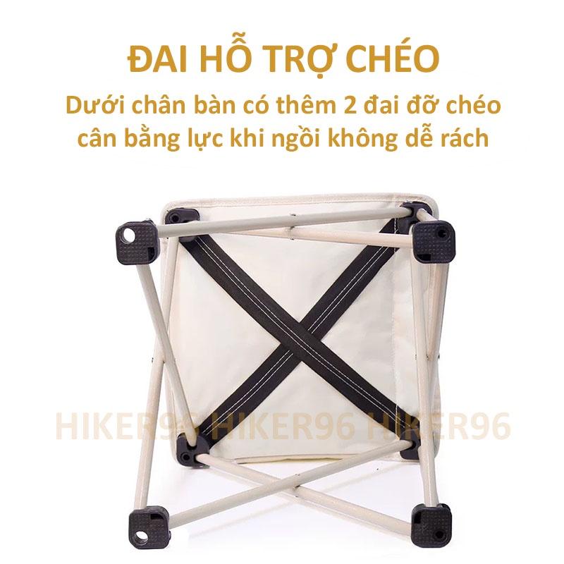 Ghế cắm trại, ghế dã ngoại, ghế xếp du lịch gấp gọn cao cấp (hàng cao cấp) WHOTMAN đi câu cá, đi phượt