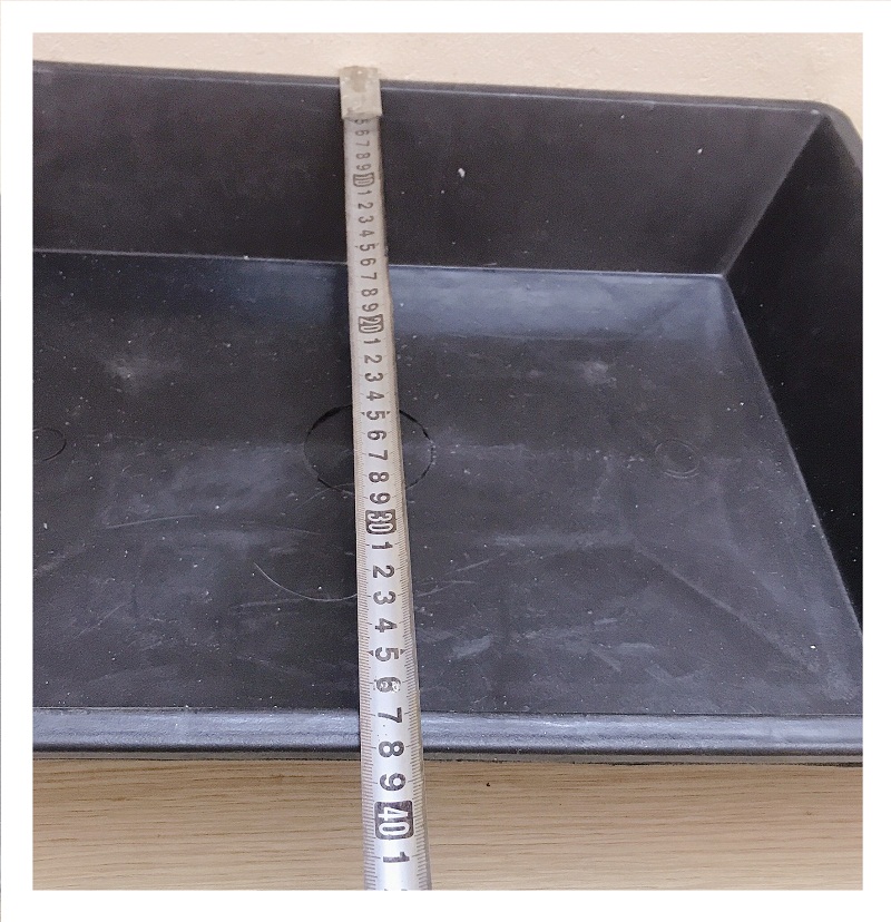 1 Khay Đựng Nước Làm Mát Cho Lan - Máng vữa - Máng đựng nước