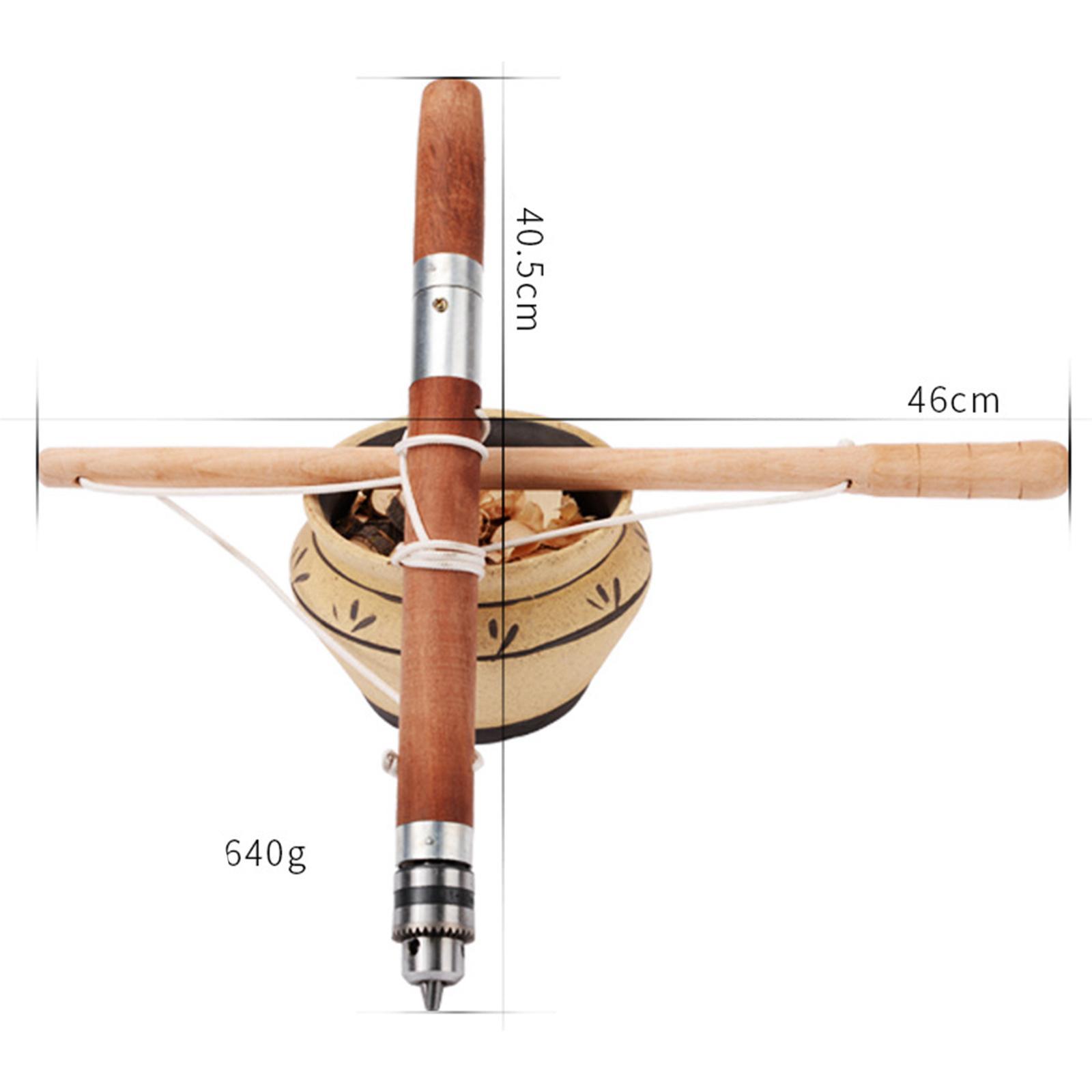 Traditional Hand Drill Gimlet Manual Drill Hand Auger Carbon Steel Drill Bit Woodworking