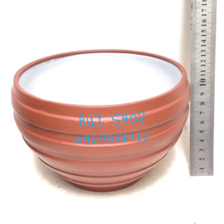 Chậu Gốm Sứ TRÒN  trồng cây tiểu cảnh
