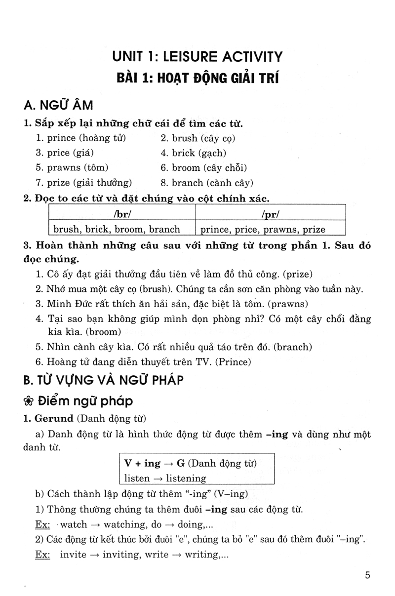 GIẢI SÁCH BÀI TẬP TIẾNG ANH 8 (THEO CHƯƠNG TRÌNH THÍ ĐIỂM) - TẬP 1 &amp; 2( Tái bản)