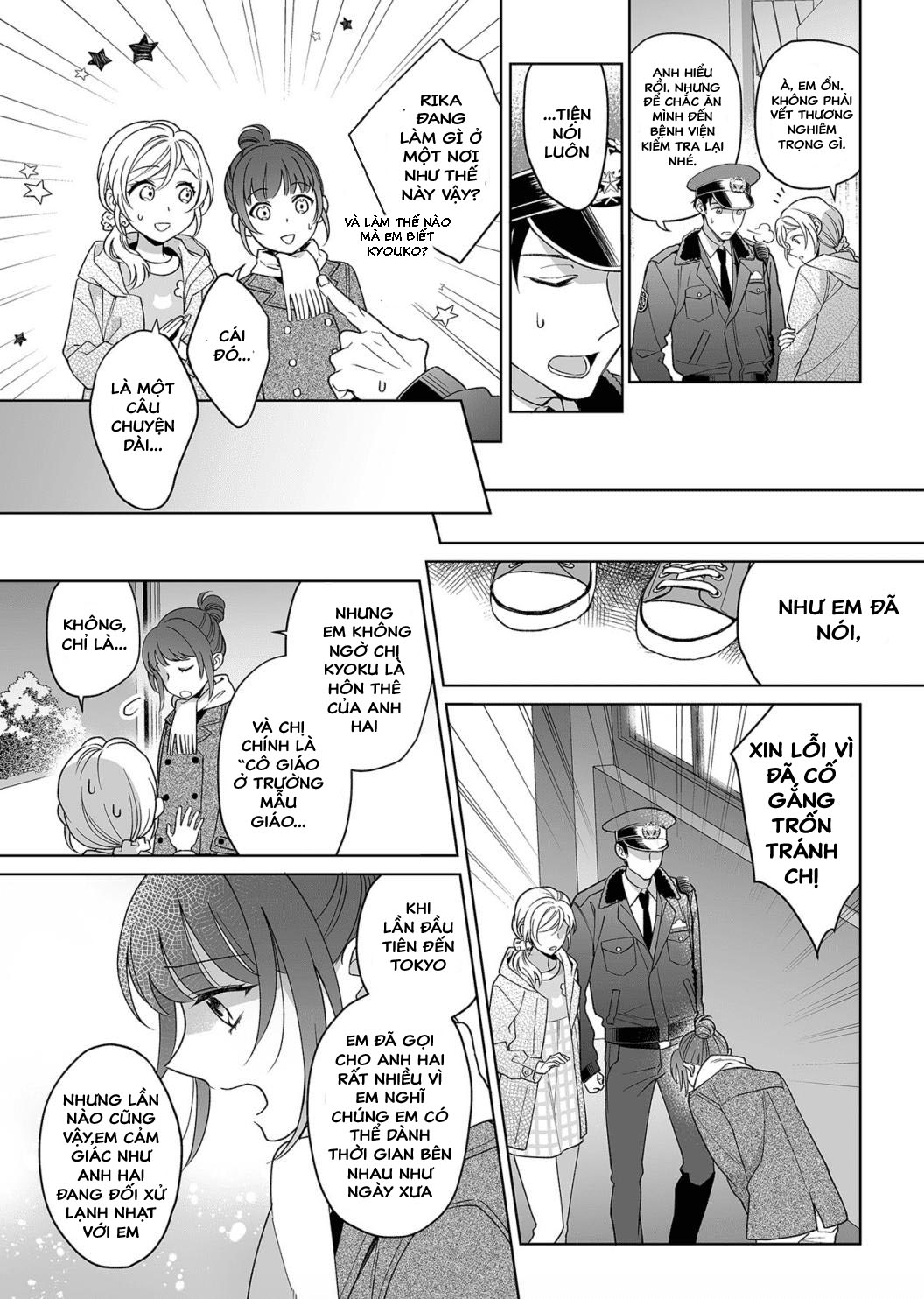 bạn trai cảnh sát là kẻ dê xòm?!? chapter 15 1
