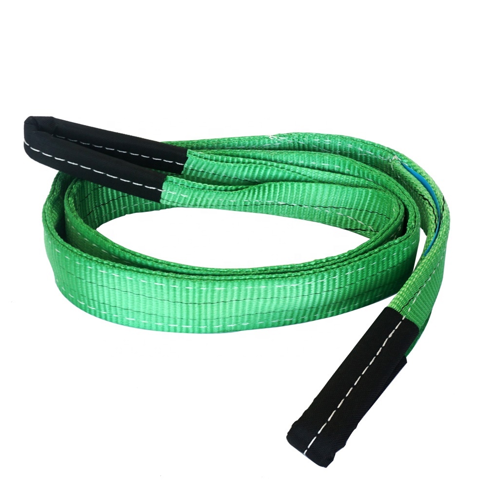 Dây cáp vải cẩu hàng bản dẹp 2 tấn 6 mét 2 đầu mắt