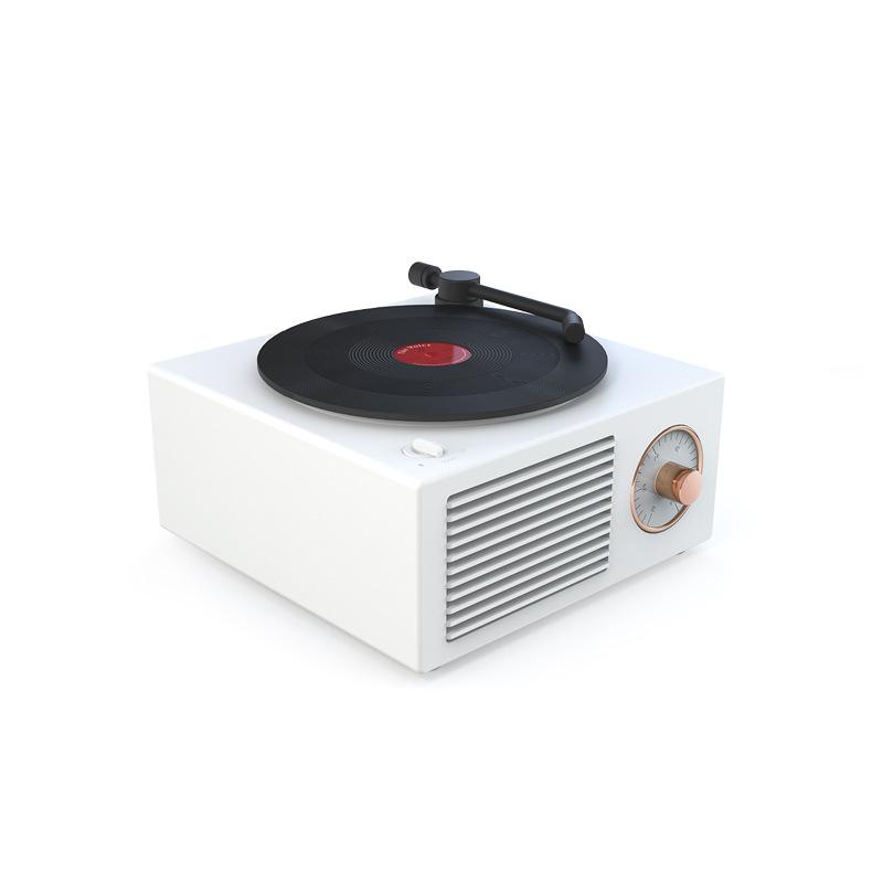 Loại Hộp Nhạc Tích Hợp Âm Thanh Nổi Bluetooth Không Dây Vintage Retro Micro Loa HIFI Aux Hỗ Trợ Máy Ghi Âm Di Động Hình Dạng Color: Green
