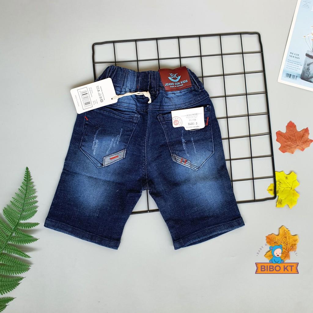 Quần jean đùi bé trai colourful size 10-15 ( từ 21-32kg )